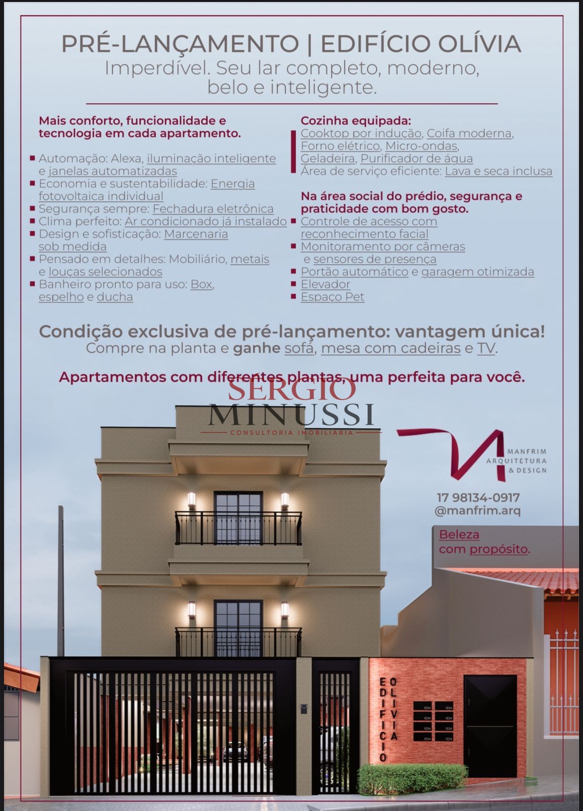 🏢 PRÉ-LANÇAMENTO | EDIFÍCIO OLÍVIA  